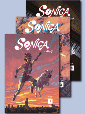 Sonica #1-#3 - A Musical Superhero Girl series
